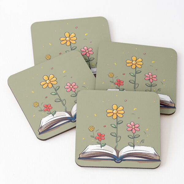 Item preview, Flowers Growing From Book With Flowers Cute Flowers Growing From Book With Flowers Growing From Pages Flowers Growing  designed and sold by MatthewViews.