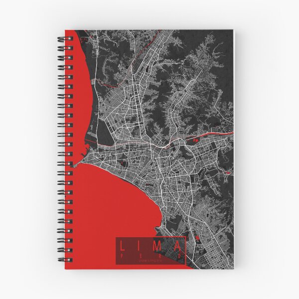 Item preview, Lima City Map of Peru - Oriental designed and sold by deMAP.