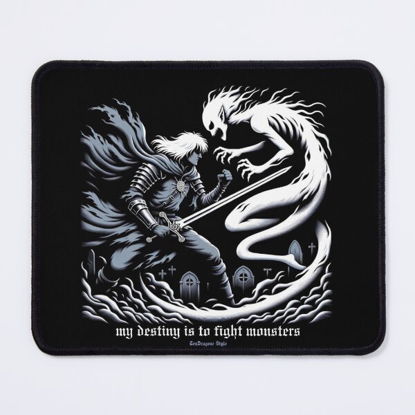 Item preview, Epic Battlefront Witcher Warrior Versus Demon Menace designed and sold by shinjino83.