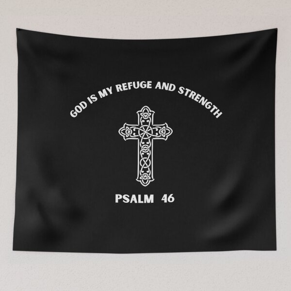 Item preview, God is my refuge and strength Collection designed and sold by rosina123.