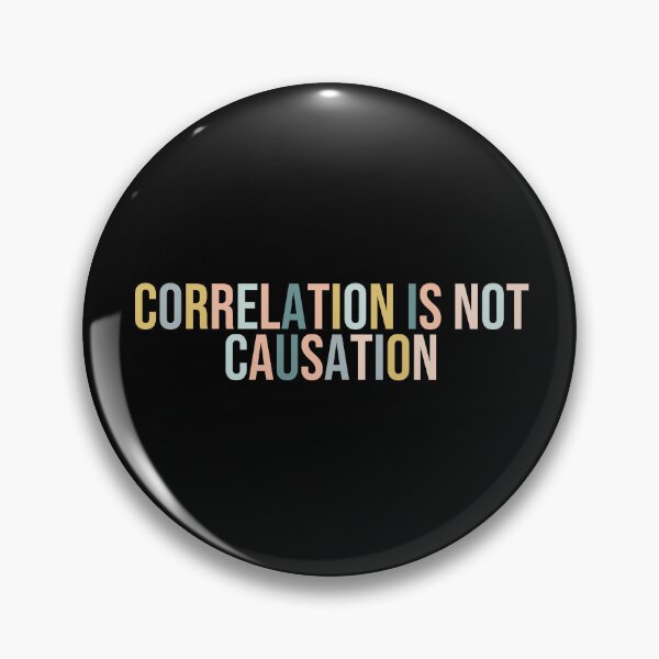 Item preview, correlation is not causation designed and sold by MOONINSPIRATION.