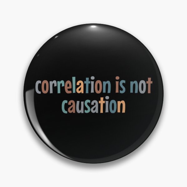 Item preview, correlation is not causation designed and sold by MOONINSPIRATION.