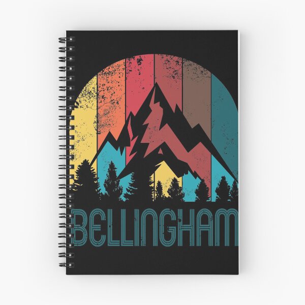 Artikelvorschau, Retro Stadt von Bellingham T-Shirt für Männer Frauen und Kinder entworfen und verkauft von Theodore Cory.