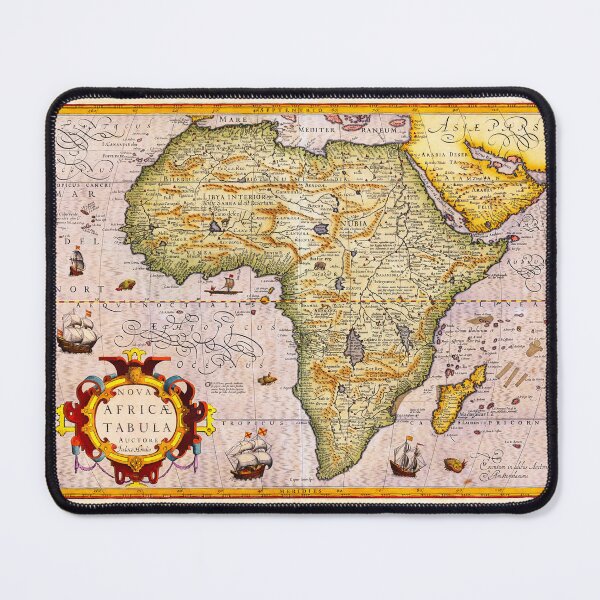 Item preview, New Africa Map by Jodoco Hondio designed and sold by Francespoppy.