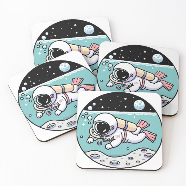 Item preview, Scuba Diving on the Moon designed and sold by OniumEth.