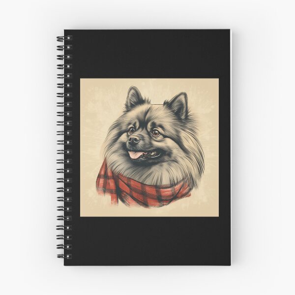 Item preview, Keeshond Christmas Plaid Watercolor designed and sold by rafaeltto.