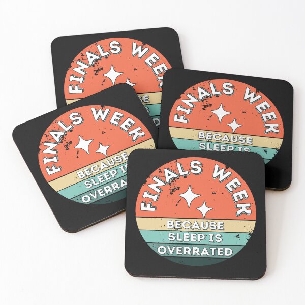 Item preview, Finals Week: Because Sleep is Overrated designed and sold by NopeStudio.