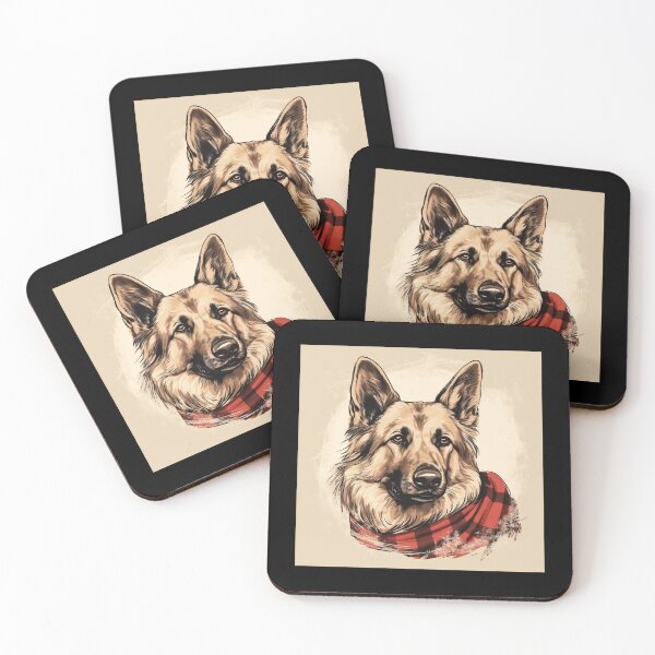 Artikelvorschau, King Shepherd Christmas Plaid Watercolor entworfen und verkauft von rafaeltto.