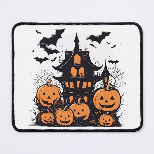 Item preview, Castle of Spooks on Halloween, funny gifts, t-shirt designed and sold by Ewelina Niemiec.