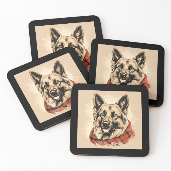 Artikelvorschau, King Shepherd Christmas Plaid Watercolor entworfen und verkauft von rafaeltto.