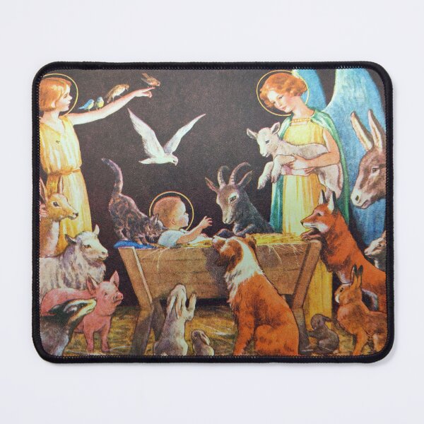 Item preview, Christmas Manger - Margaret Tarrant Christmas designed and sold by forgottenbeauty.