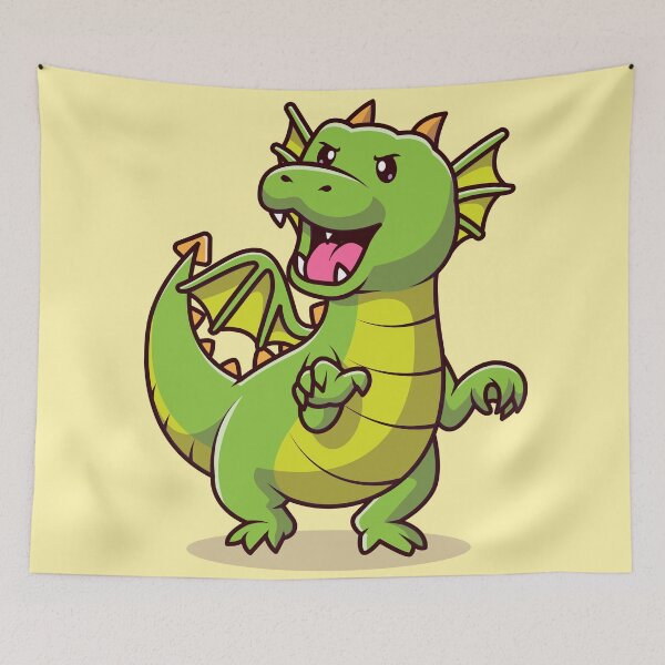 Item preview, "Fierce Green Dragon designed and sold by hjian8219.