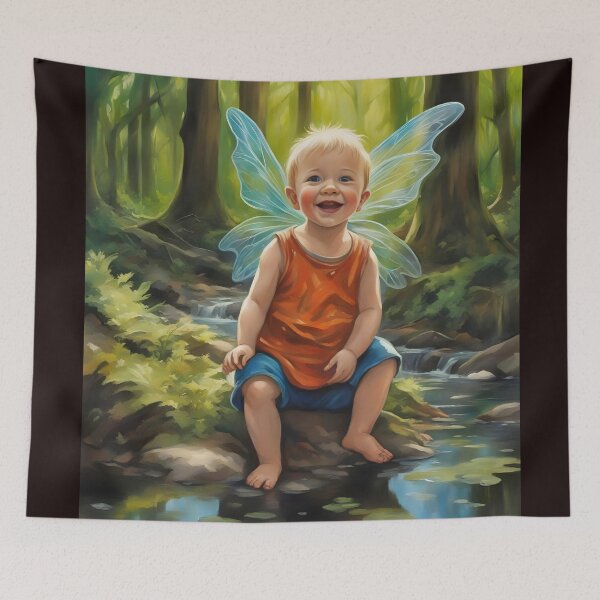 Item preview, Baby Elian-  Pond Portrait designed and sold by FaerieFusion.