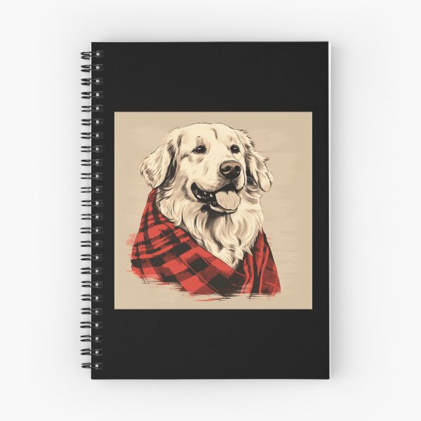 Item preview, Kuvasz Christmas Plaid Watercolor designed and sold by rafaeltto.