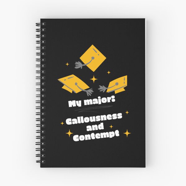 Item preview, My Major: Callousness and Contempt designed and sold by NopeStudio.