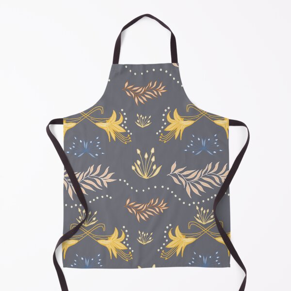 Item preview, Pretty lilies in grey and yellow designed and sold by SerahO.