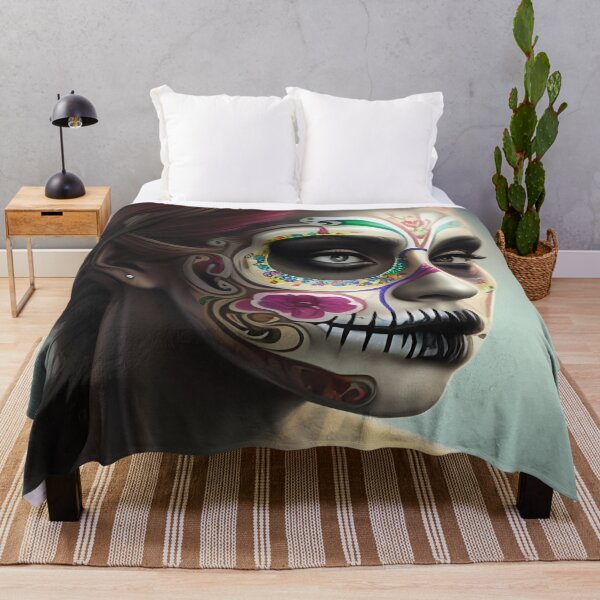 Item preview, Candy Skull Portrait designed and sold by AnimeAero.