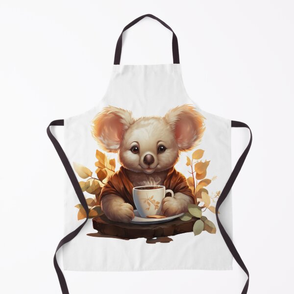 Item preview, Cute koala enjoying a coffee. designed and sold by AnimalArtZen.