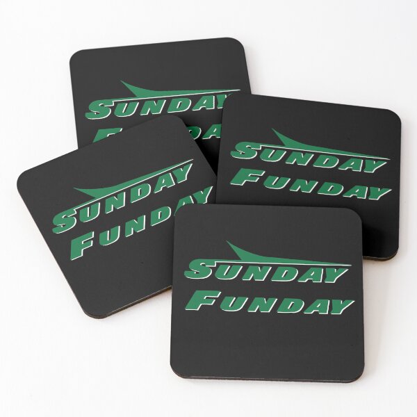 Item preview, Jets Sunday Funday Retro Logo designed and sold by Gang Green Gear.