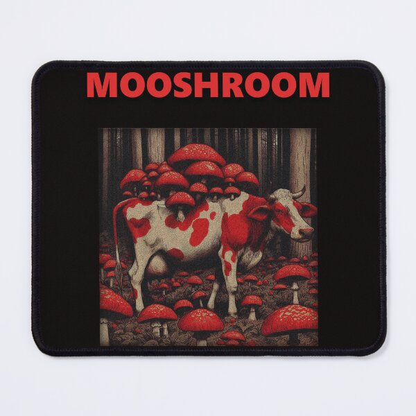 Item preview, Mooshroom Minecraft Fantasy Art designed and sold by SellingShirtGuy.