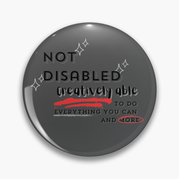 Item preview, Not disabled creatively able designed and sold by system51.