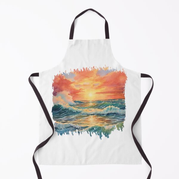 Item preview, Watercolor Sunset designed and sold by Shipwrecked2020.