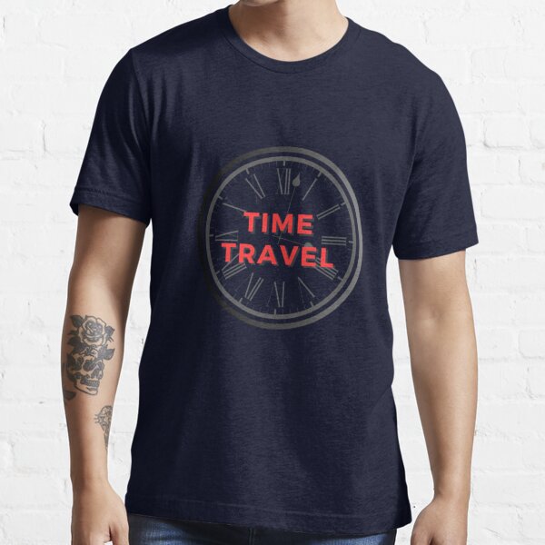 Item preview, Time Travel t-shirt v2 designed and sold by HorologyHaven.