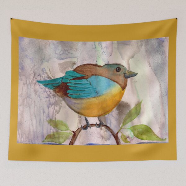Item preview, Pájaro azul designed and sold by KeLu.