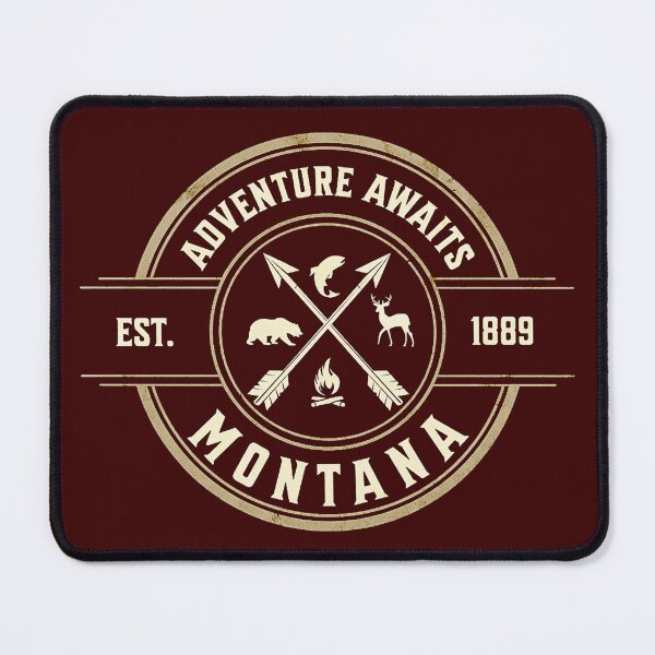 Item preview, Adventure Awaits. Montana - 406 (1) designed and sold by Gilby-Designs.