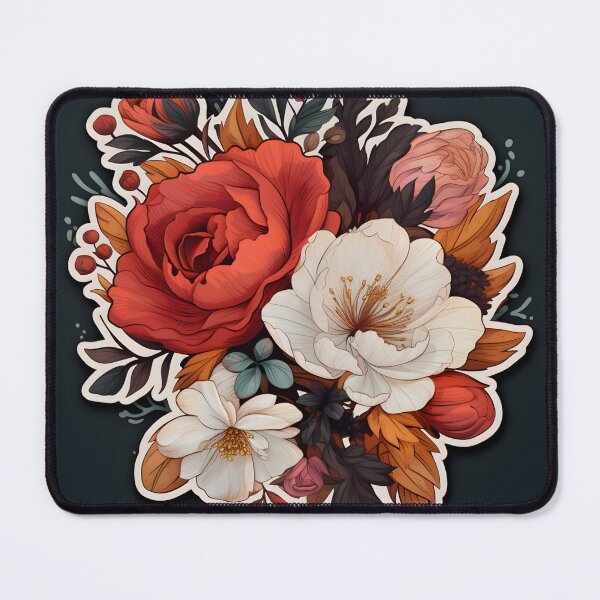 Item preview, Midnight Garden: A Tapestry of Vibrant Blooms designed and sold by aeconomo.