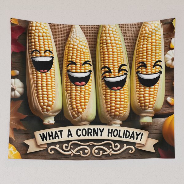 Item preview, Thanksgiving What A Corny Holiday designed and sold by ZenEverAI.