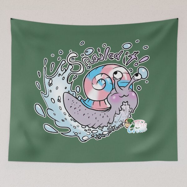 Item preview, Snailed it! designed and sold by Tobiecreates.