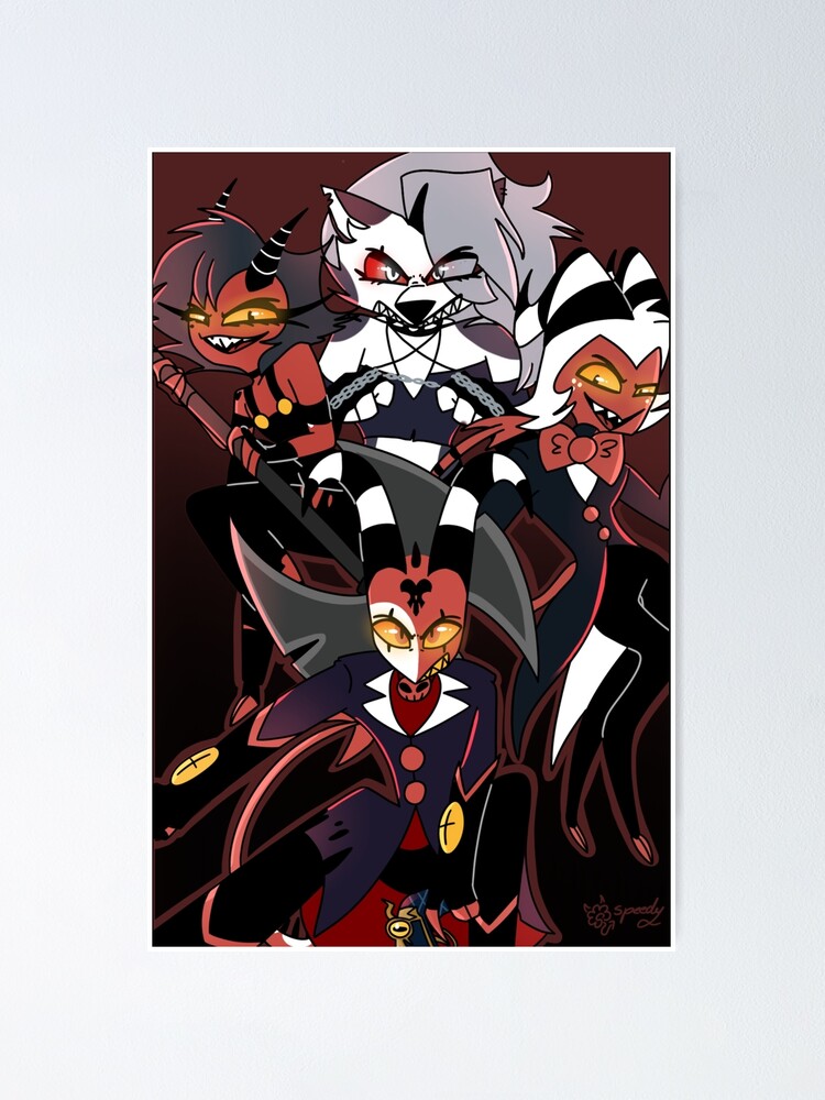 ルーナ プレイマット Loona 2024 Helluva Boss ヘルヴァボス】ルーナ