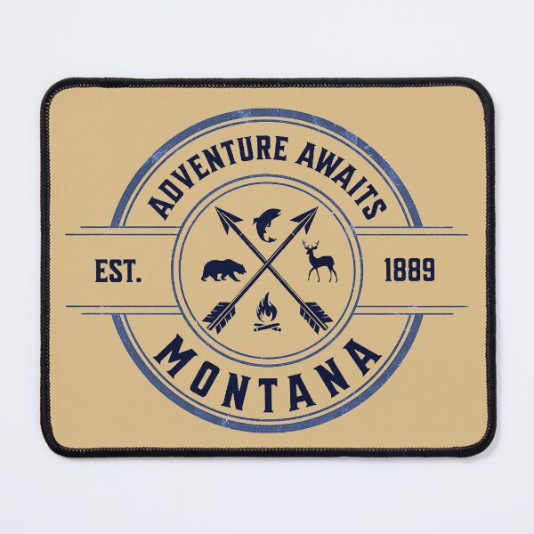 Item preview, Adventure Awaits. Montana - 406 (2) designed and sold by Gilby-Designs.
