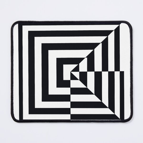 Item preview, Abstract Square Black Pattern Design by ZeesDesign on Redbubble designed and sold by ZEESDESIGN.