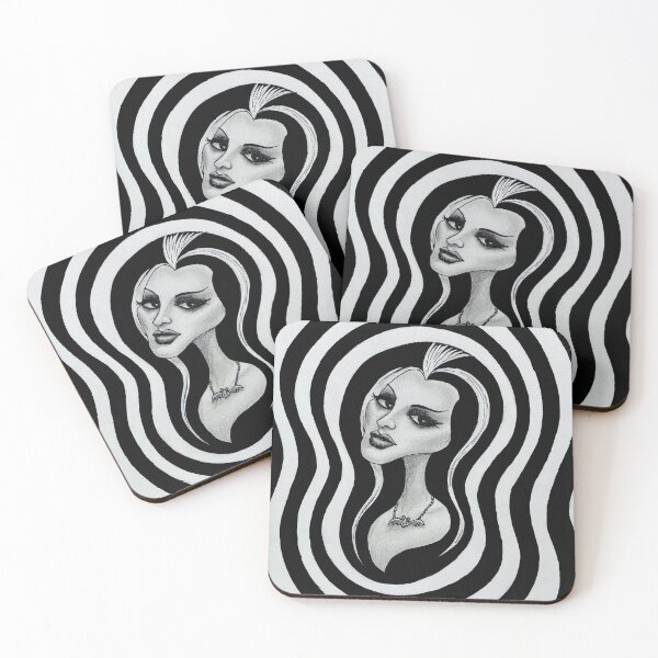 Item preview, Swirling Lily Munster designed and sold by chrisolearyart.