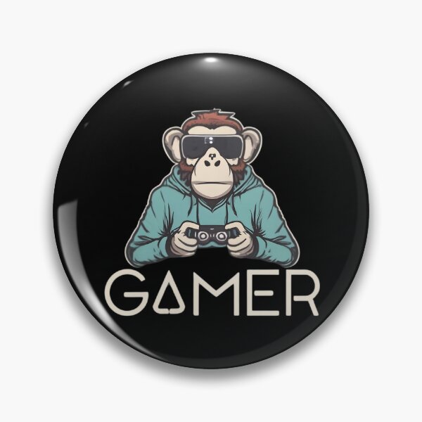 Item preview, Gamer Monkey designed and sold by culturageekstor.