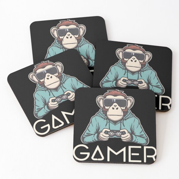 Item preview, Gamer Monkey designed and sold by culturageekstor.