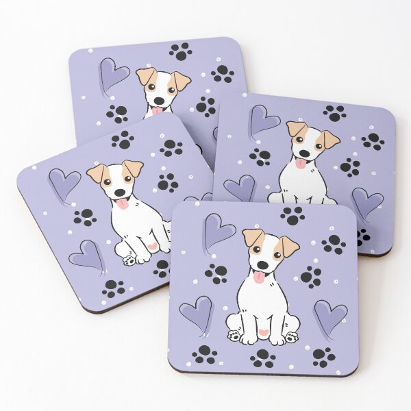 Item preview, Love Smooth Coat Lemon Jack Russell Terrier 1 designed and sold by Lulupainting.