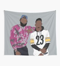 LeBron And JuJu Wall Tapestry