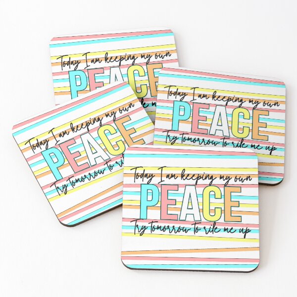 Item preview, Today I Am Keeping My Own Peace designed and sold by gleefulme.