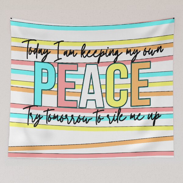 Item preview, Today I Am Keeping My Own Peace designed and sold by gleefulme.