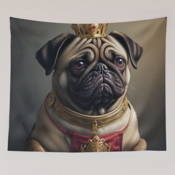Item preview, King Pug designed and sold by Healio2.