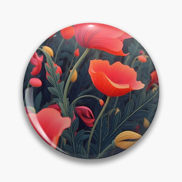 Item preview, Poppy Field at Dusk designed and sold by aeconomo.