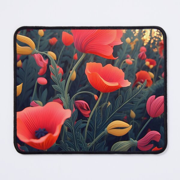 Item preview, Poppy Field at Dusk designed and sold by aeconomo.
