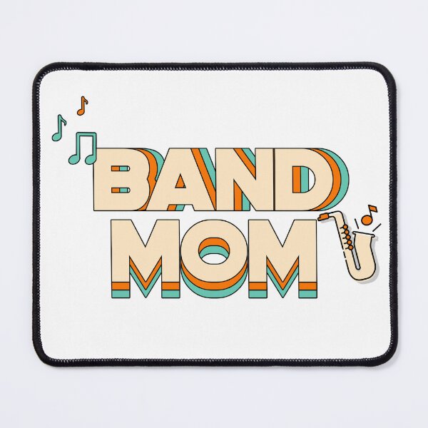 Item preview, Band Mom Retro Vintage designed and sold by knittybynatured.