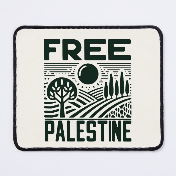 Item preview, Landscape of Unity: Free Palestine designed and sold by Retro Travel Design.