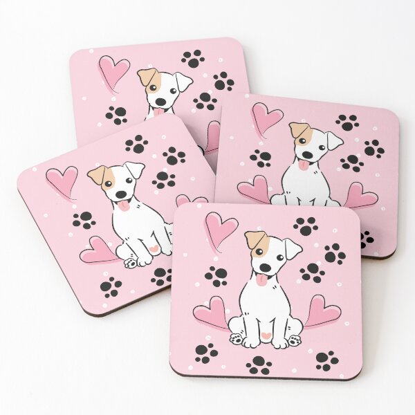 Aperçu de l'œuvre Love Smooth Coat Citron Jack Russell Terrier 3 créée et vendue par Lulupainting.