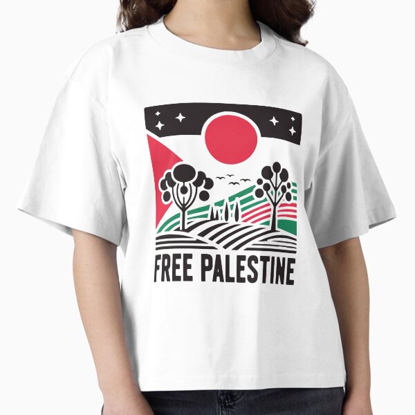 Item preview, Free Palestine designed and sold by Retro Travel Design.