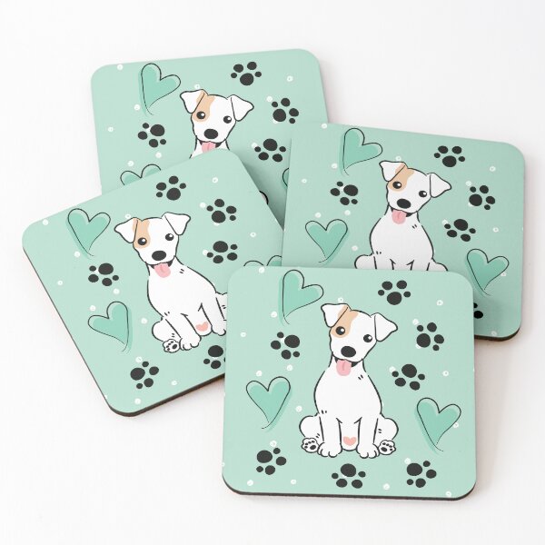 Item preview, Love Smooth Coat Lemon Jack Russell Terrier 4 designed and sold by Lulupainting.